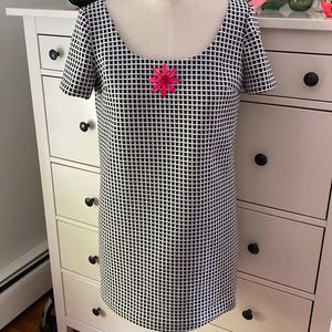 Vintage ‘60s Double Knit Fabric Mini Dress